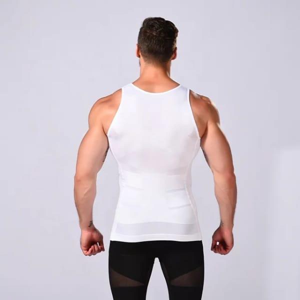 Men's Nylon-Spandex Body Shaper Vest